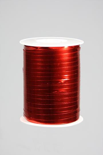 Krullint metallic rood 10 mm. 12100