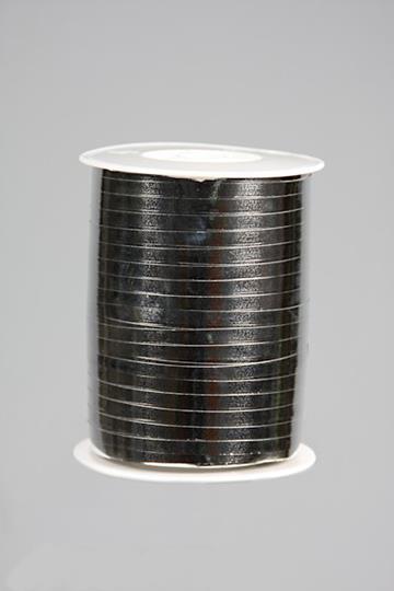 Krullint metallic zilver 10 mm. 12105