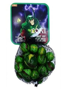 20+1 Loki knikkers 4091