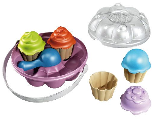 Cupcake emmerset met 4 cupcake vorm 732