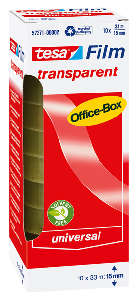 10 Rol Tesa plakband 33mx15mm 57371