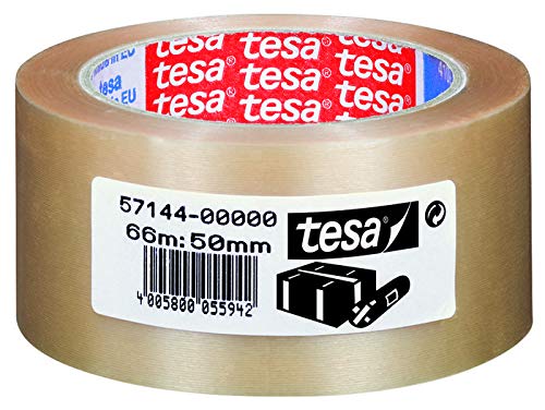 Tesa verpakkingstape transparant 66m*50c