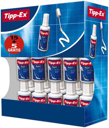 Display Tipp-ex Rapid foam 15+5 gratis