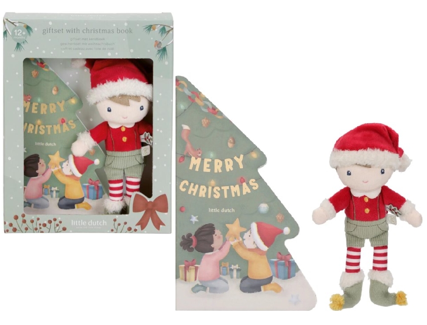 Little D. giftset met kerstboekje LD4872