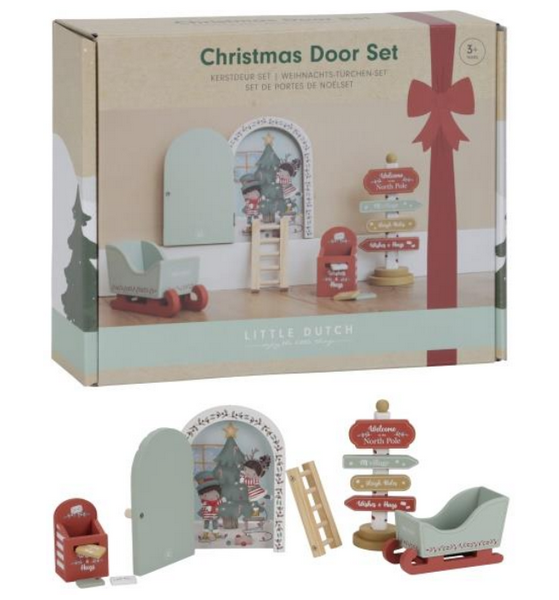 Little dutch Kerstdeurtje FSC LD4871