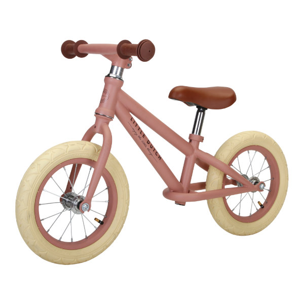 Little dutch loopfiets pink mat LD8000