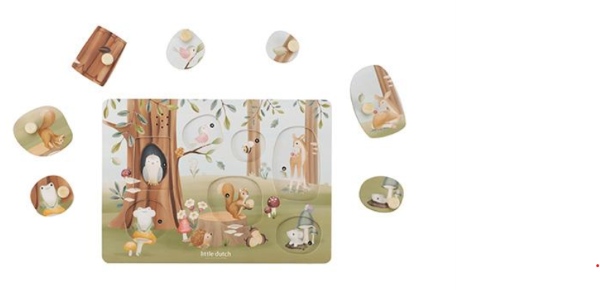Little Dutch geluidenpuzzel FF LD7240