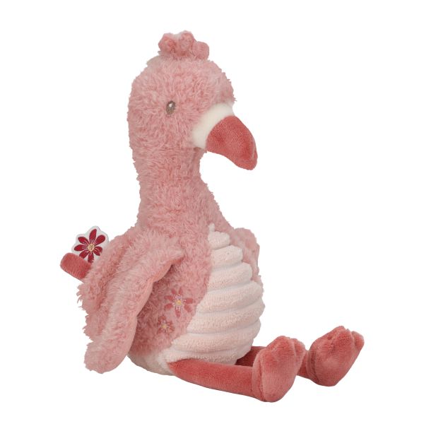 Little D. knuffel flamingo 17 cm. LD8353