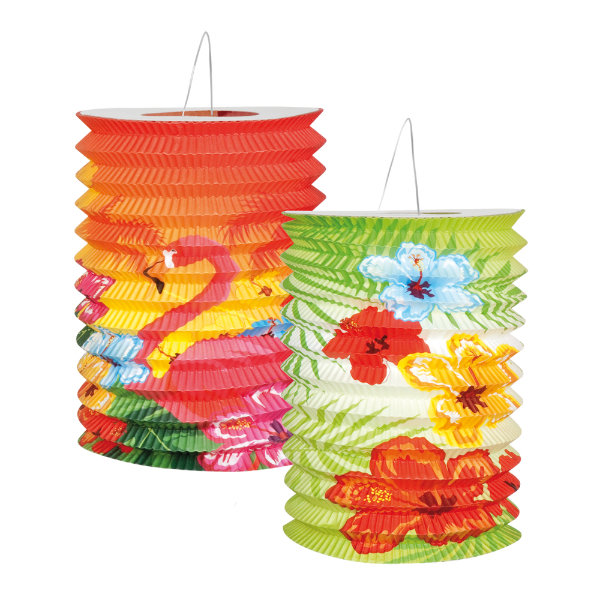 2 Lampionnen Hawai in verp. 52508