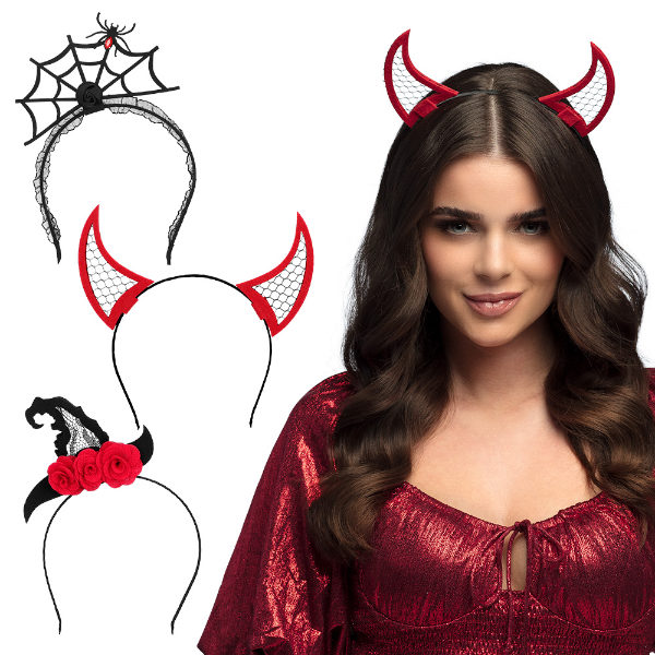 Tiara Halloween 72296 3 ass.