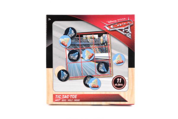 Cars 3 houten tic tac toe DI1764CA