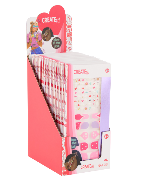 Create it! glow nagelstickers 841034