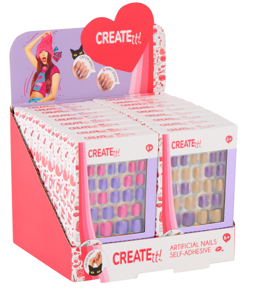 Create it! zelfklevende nagels 841060