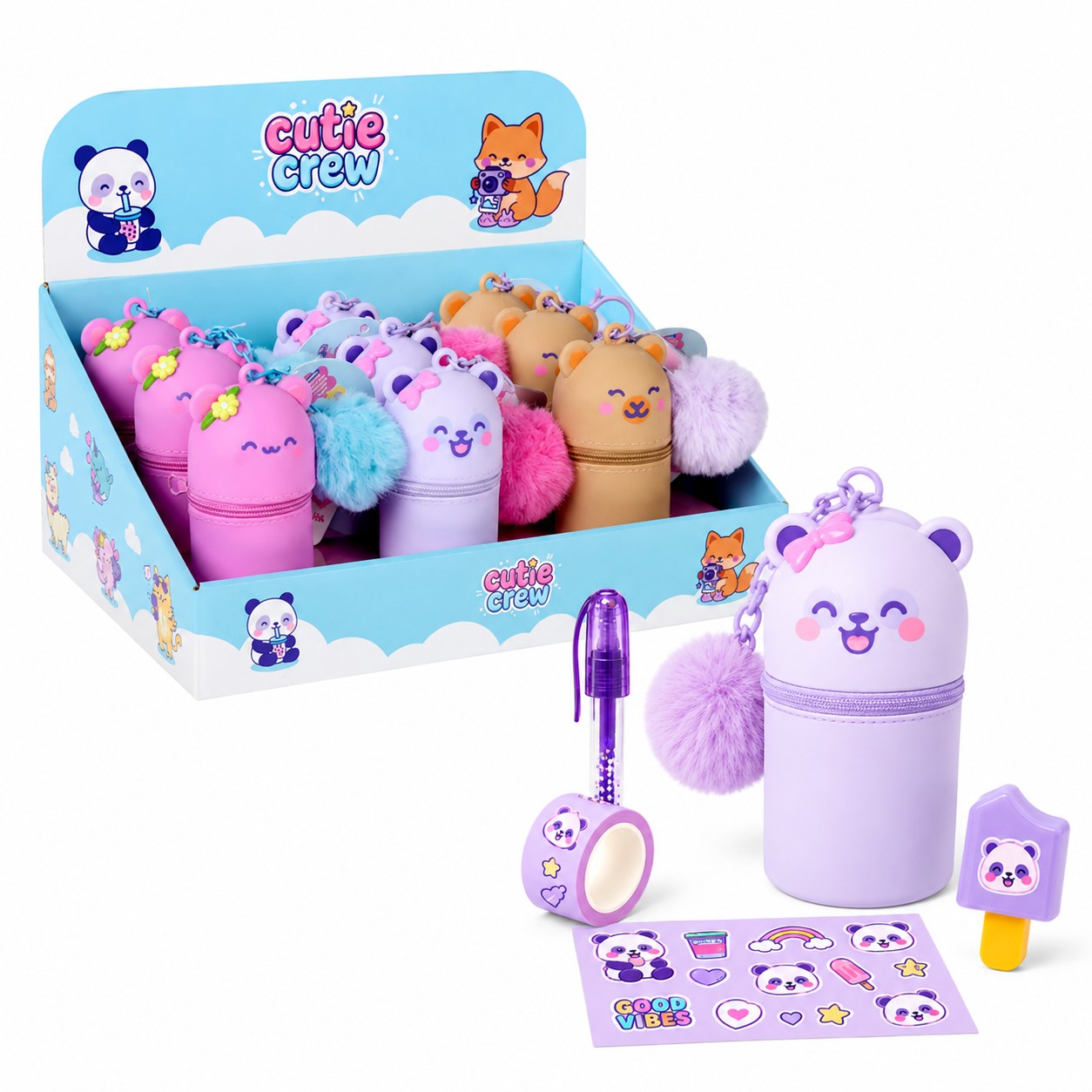 Cutie crew sleutelhanger + acc. CC253029