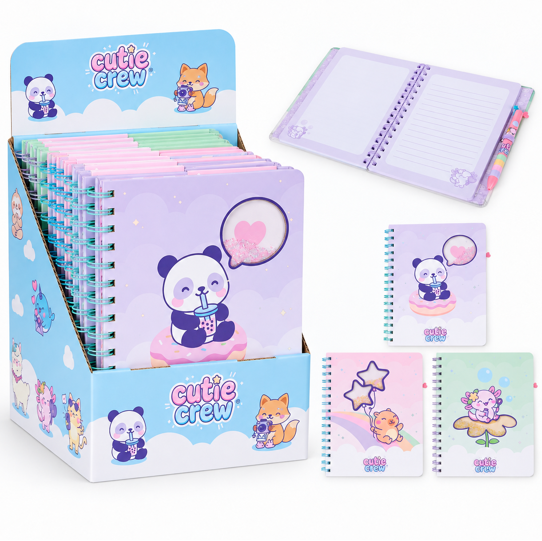 Cutie crew notitieboek met pen CC253018