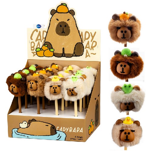 Centrum 24 ballpen Capybara pompom 81312