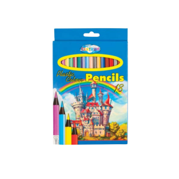 18 kleurpotloden beer17,7 cm 86153