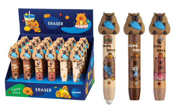 24 uitwisbare pen Capybara 81475