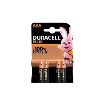 10X4 Duracell Plus potlood cell AAA