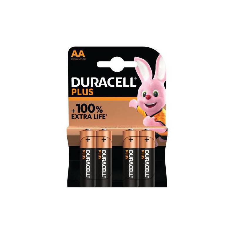 20*4 Duracell Plus penlite batterij AA