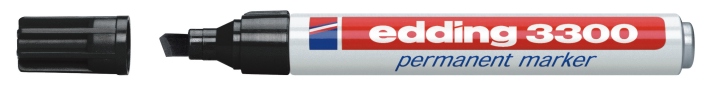 10 Edding 3300 permanent markers zwart