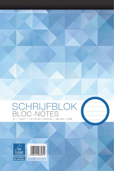 5 Schrijfblokken Work A4 100 vel 105809