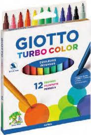 12 Giotto Turbo maxi viltstiften F076400