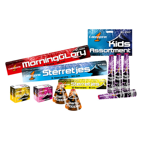 Kids assortment vuurwerk 1007