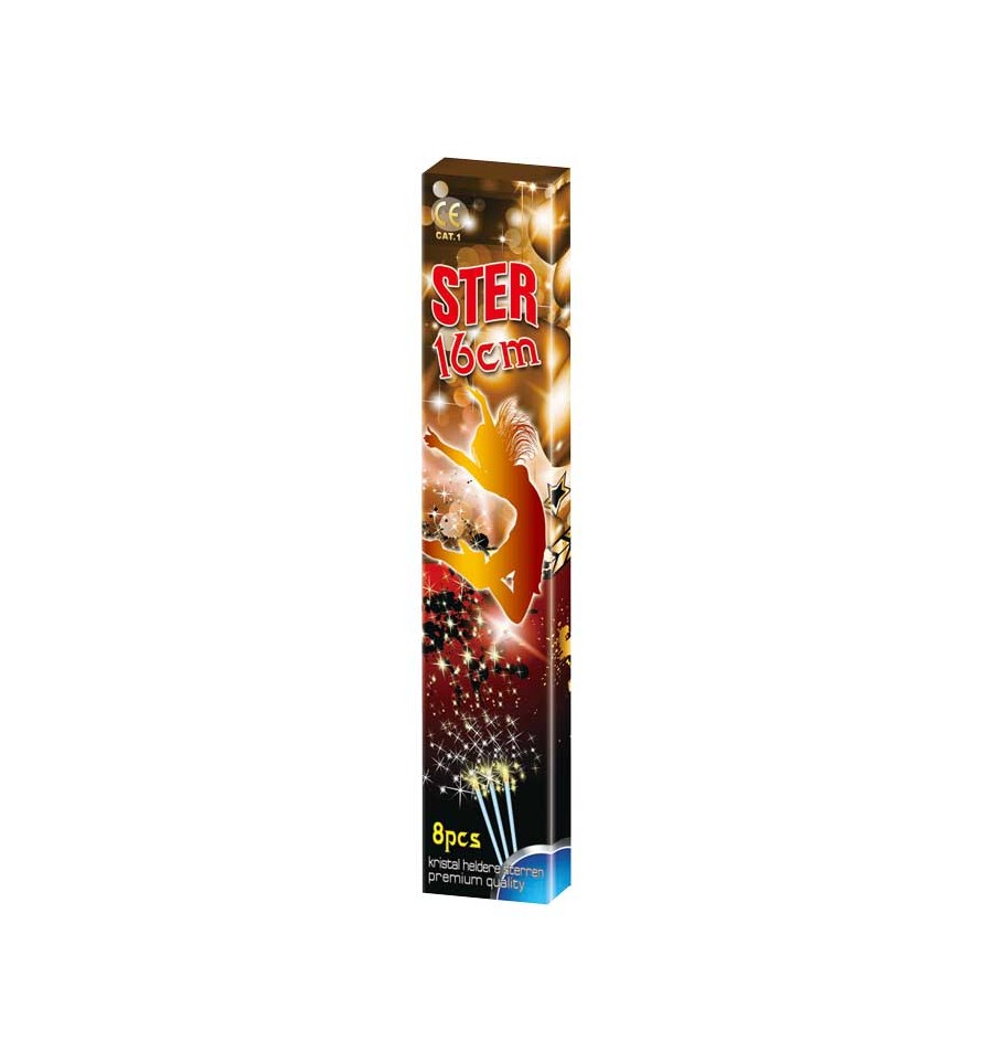 50*8 sterretjes small 16cm 1500
