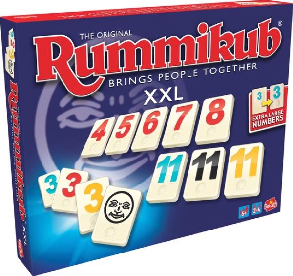 Rummikub XXL met grote letters 50458
