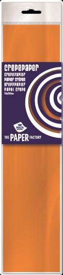 10 vel crepe papier oranje 100511
