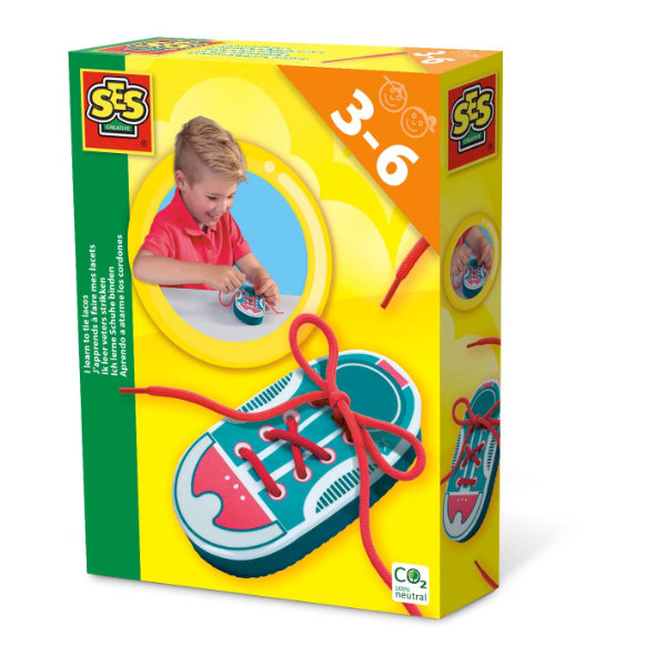 SES ik leer veters strikken 14629