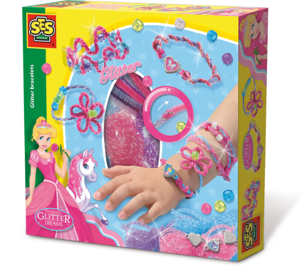 SES glitterarmbanden 14128