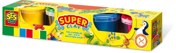 SES klei 4x90 gram 00465