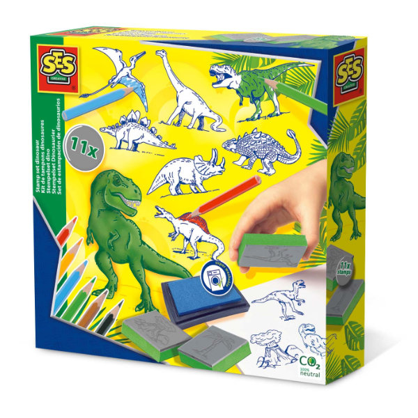 SES stempelset dino s 14919