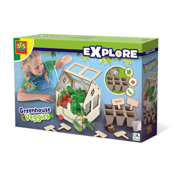 SES Explore broeikas met groenten 25203