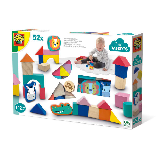 SES houten bouwblokken 13143