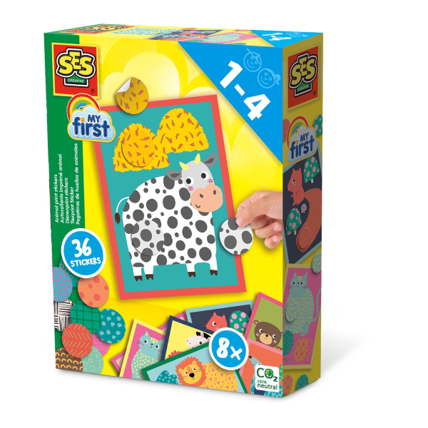 SES my first dierenprint stickers 14485