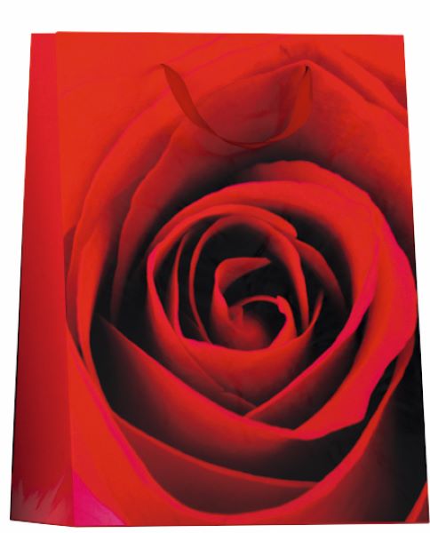Papieren cadeau tas M Romance