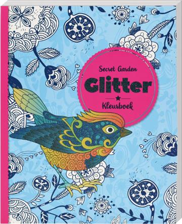 Glitter kleurboek secret garden 319137