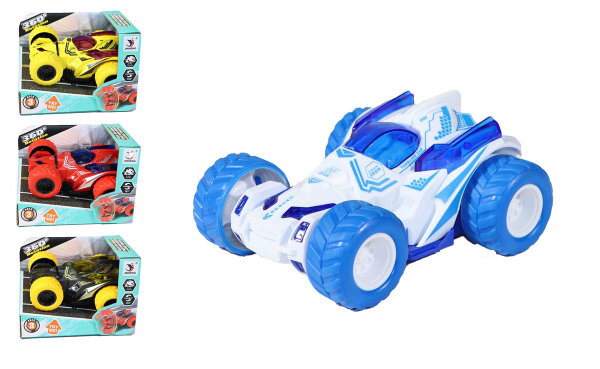 Stunt Auto met frict+rotatie 4 ass. 9551