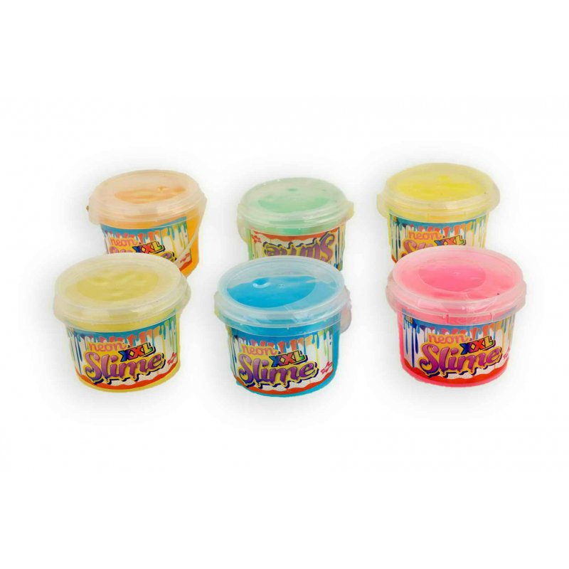 Slime Neon color in emm.500gr 6 ass 8676