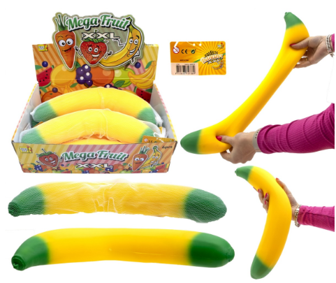 Squeeze XXL banaan 40 cm 4738
