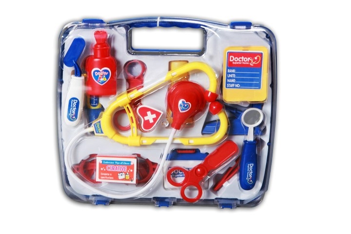 Dokterskoffer 12 delig 27*24cm 9007