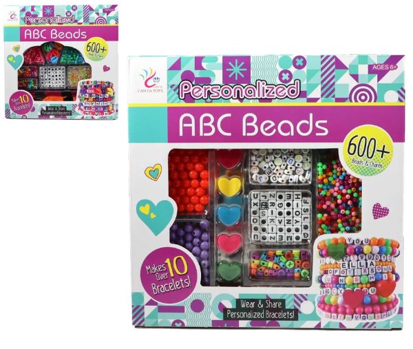 Kralenset ABC beads 2 ass. 9446