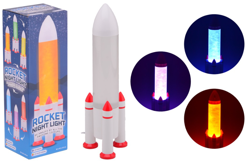Raket lamp met USB aansluiting 26202