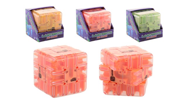 Labyrintpuzzelkubus in doos 25068