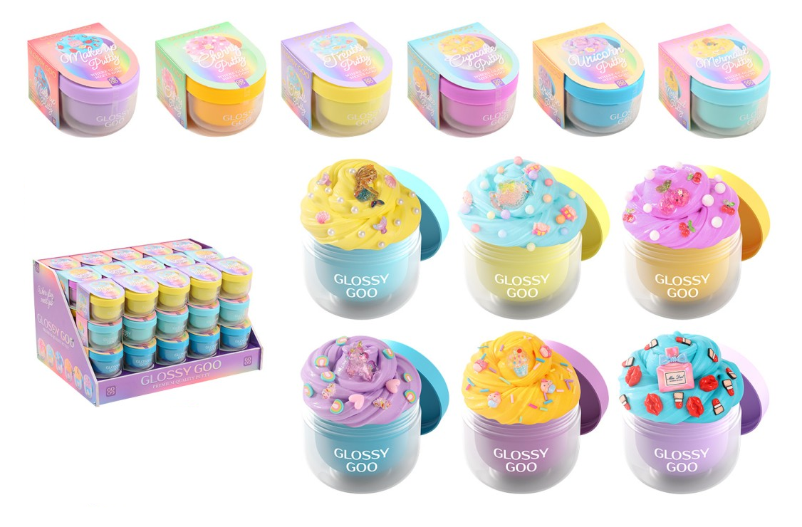 Glossgoo beauty putty 6 ass. 24638