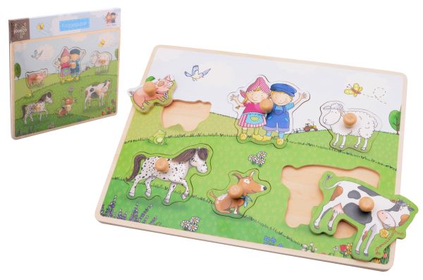 Fien en Teun knopje puzzel 80170