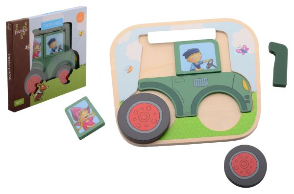 Fien en Teun tractor puzzel 80171